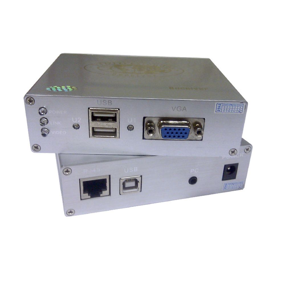 Комплект передачи VGA + клавиатура + мышь TA-VKM/3+RA-VKM/3 (ver.2)