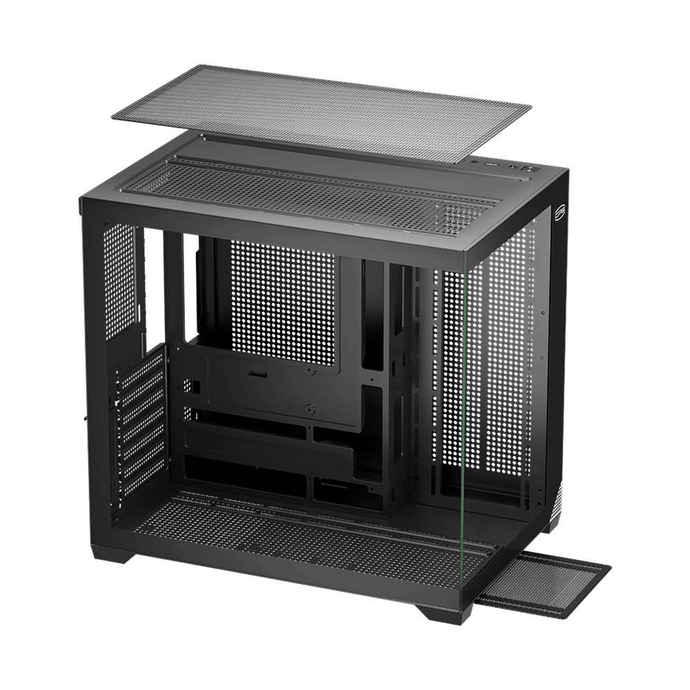 Корпус PCCooler C3T700 BK ATX/mATX/ITX USB-C USB3.0 USB2.0 Black