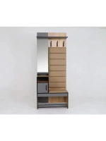 Прихожая с зеркалом комплект мебели 80х35х200 см