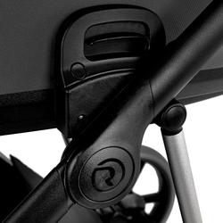 Детская коляска Roan Sol Vintage Luxury 2.0 2 в 1 VIN 05/CB Caviar Black/Nickel/руч.Black