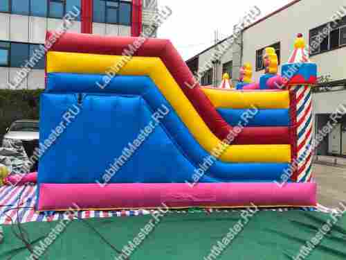 Надувной батут "Яркий цирк" 5*5*3м