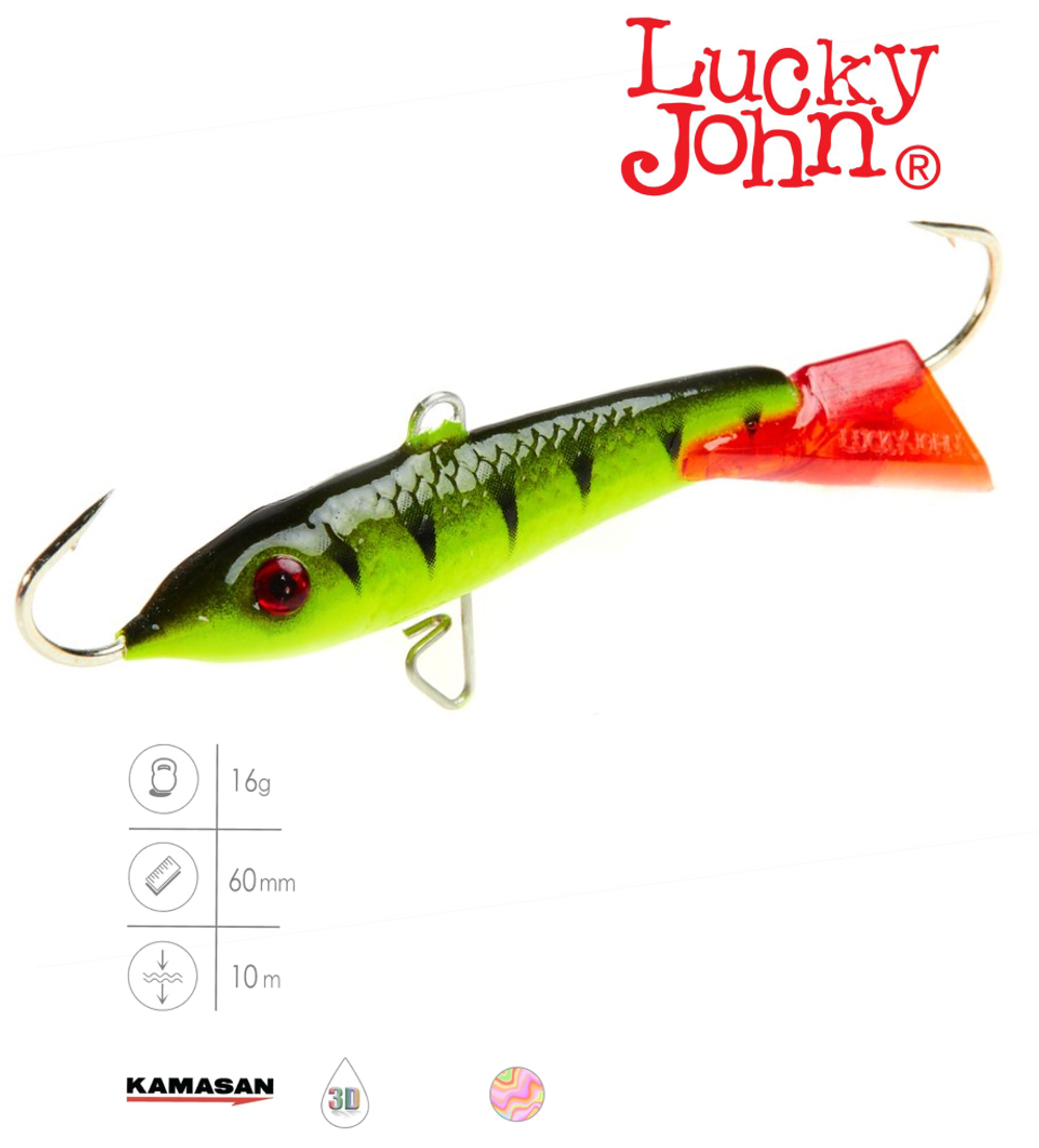 Балансир LUCKY JOHN Classic 6, 60 мм, цвет 31RT, арт. 81600-31RT