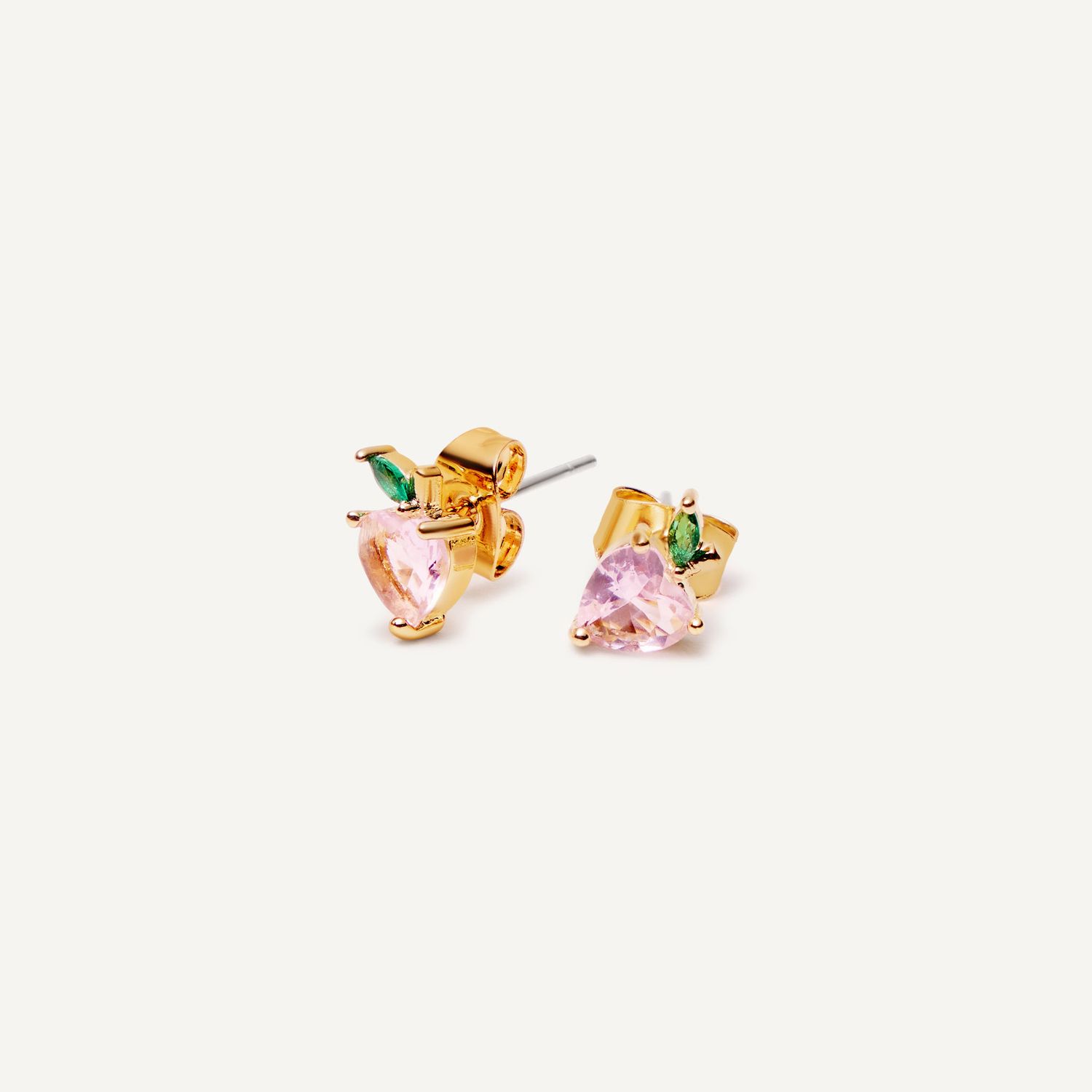 Серьги Fruity Stud Earrings – Pink Strawberry