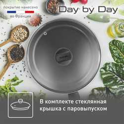 Сковорода с крышкой Tefal Day by Day 24 см 04216924