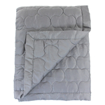 Покрывало стеганое серого цвета russian north, 230х250 см