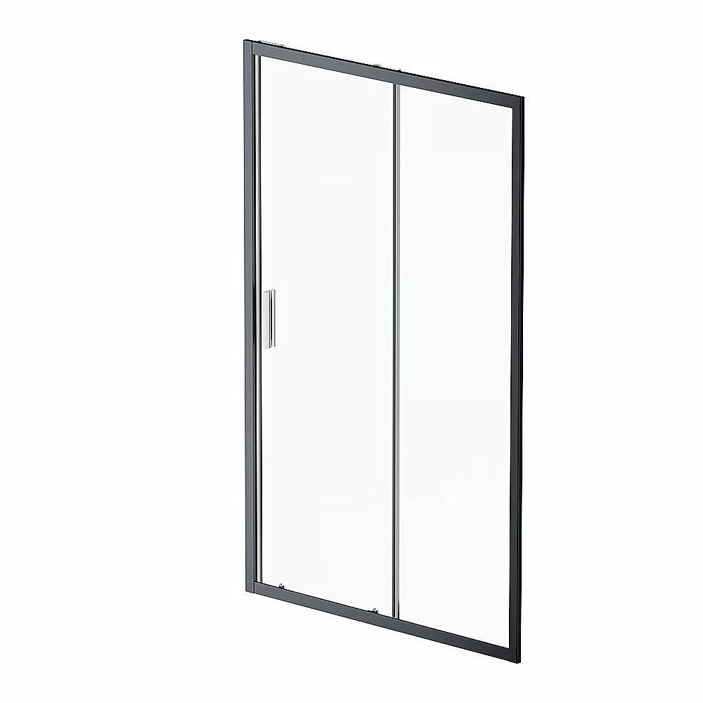 Душевая дверь AM.PM GEM W90G 120 прозрачная/черный