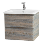 Тумба подвесная с керамической раковиной BelBagno ALBANO-CER-500-2C-SO-PS