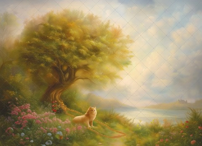 Лукоморье №1 - фон неопреновый