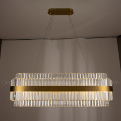 Люстра Cloyd BROTIGAN-C C1 / шир. 100 см - латунь (арт.10772)