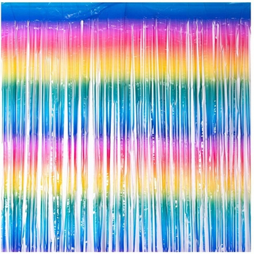 Занавес фольгированный «Радуга», 100х200 см