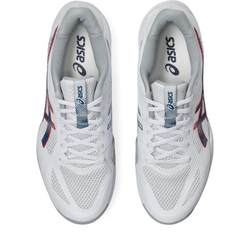 Мужские кроссовки для бадминтона/сквоша Asics Blade FF 2 - white/mako blue