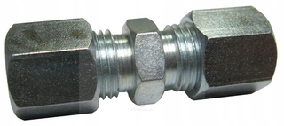 Фитинг -тормозных трубок прямой с гайкой d- 4 PR-0056