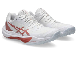 Женские кроссовки для бадминтона/сквоша Asics Sky Elite FF 3 - white/morganite