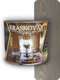 Масло для интерьера Kraskovar Deco Oil Interior графит