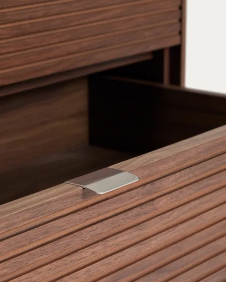 Комод Norlen с 3 ящиками шпон ореха 101 x 75 см