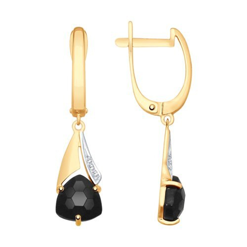 Серьги из золота 585 пробы