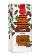 Белорусское печенье &quot;Слодыч с какао&quot; 390г. Слодыч - купить с доставкой по Москве и области