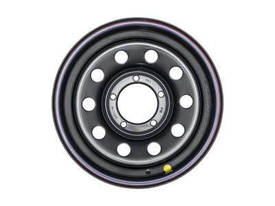 Диск усиленный УАЗ стальной черный 5x139,7 7xR16 d110 ET-3