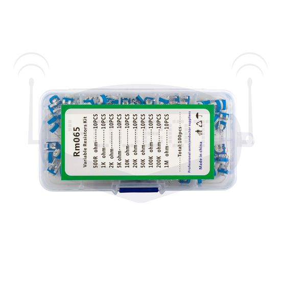 Набор подстроечных резисторов 10 штук 10 номиналов