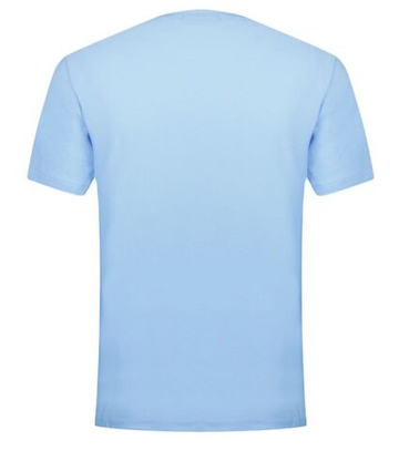 Мужская теннисная футболка Le Coq Sportif Tennis Short Sleeve N°4 - небесный