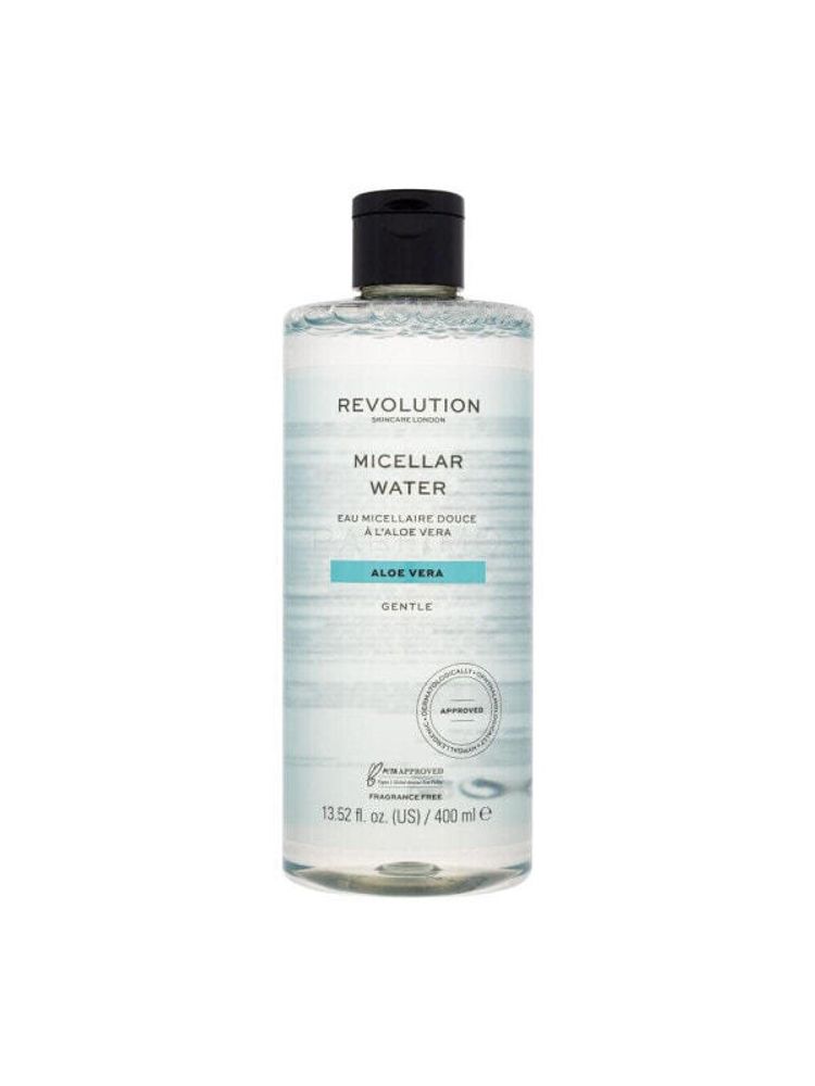 Жидкие очищающие средства Revolution Skincare Aloe Vera Gentle Micellar Water 400 ml mizellenwasser für Frauen