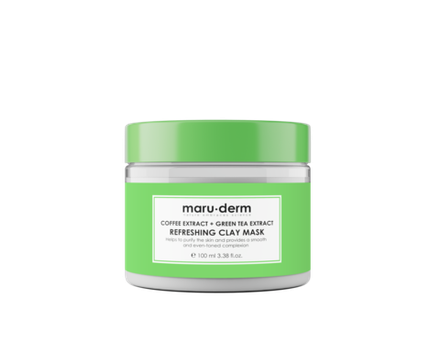 Maruderm Глиняная маска Coffee Extract + Green Tea Extract Refreshing Clay Mask 100 мл