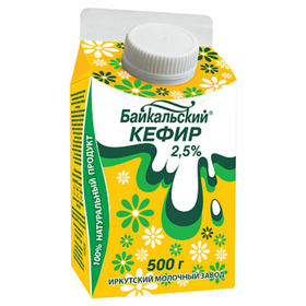 Кефир Байкальский тп 2,5% 0,5