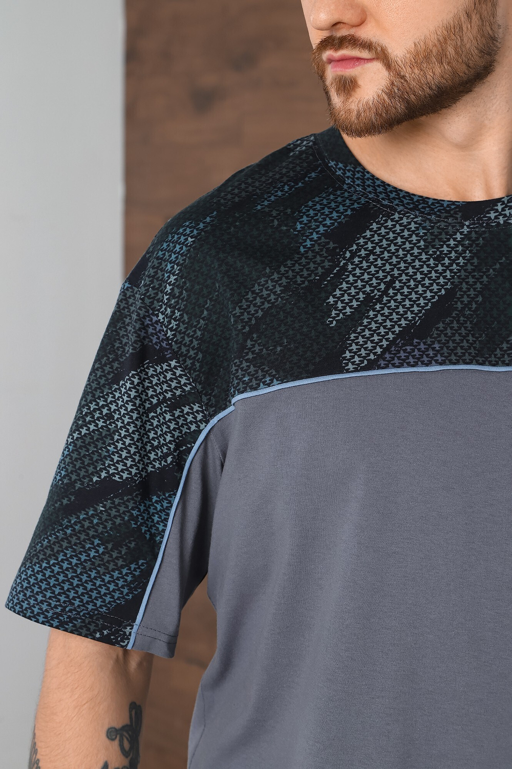 Пижама мужская штаны+футболка КП-106