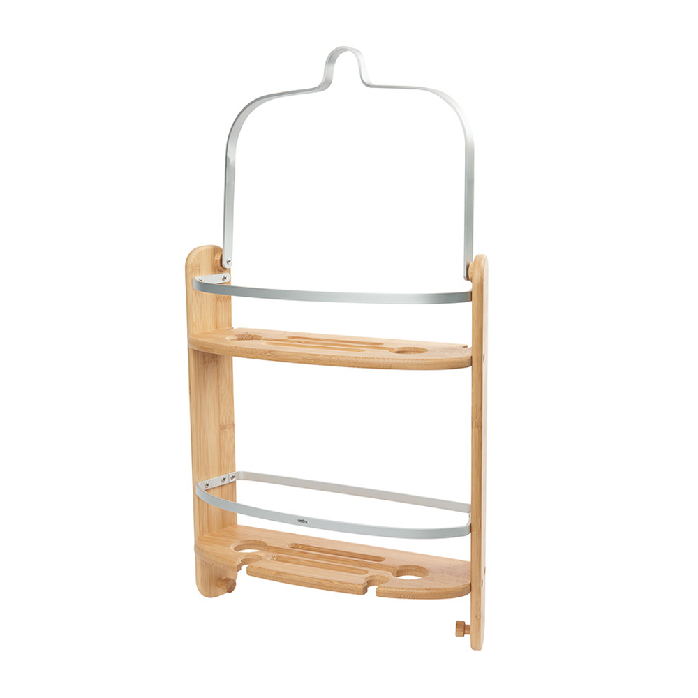 Органайзер для душа Barrel натуральное дерево