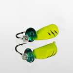 Мормышка Владимирская 374 "Гвоздик флюоресцентный с эксцентриком", 4мм, 1.65гр (15шт/уп)