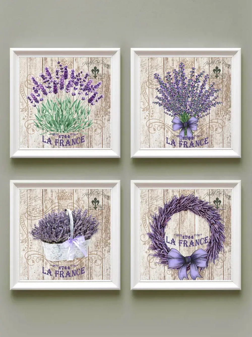 Картины на стену интерьерные на холсте 4 шт