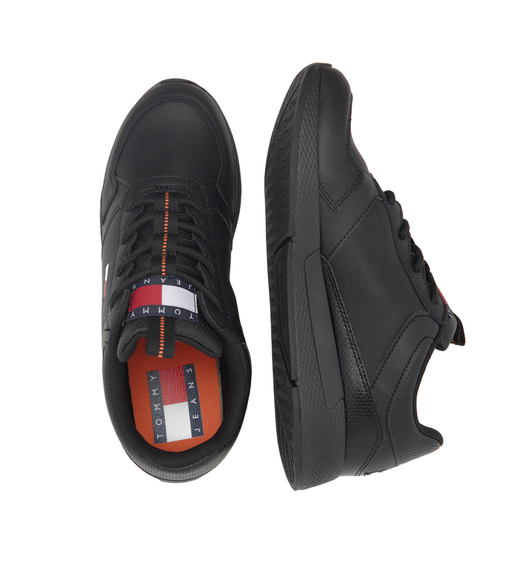 кожаные кроссовки flexi runner Tommy Jeans - черный(EM0EM01080)