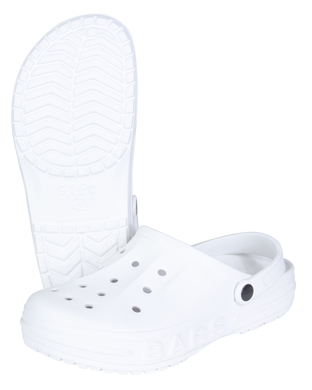 Сабо из ЭВА (С-01) белые, чёрные, МПТ - ПОД ЗАКАЗ