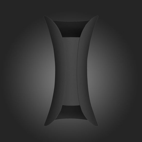 SL1584.411.02 Светильник уличный настенный ST-Luce Черный/Черный LED 2*5W 4000K COSETTO