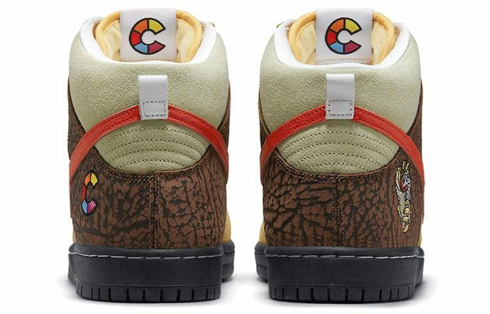 Кроссовки Color Skates X Nike Dunk Sb "Kebab And Destroy"