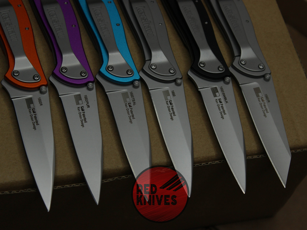 Нож KERSHAW Leek 1660 Revers Tanto - серый