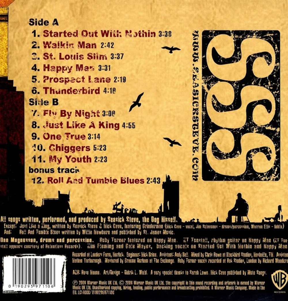 Seasick Steve / I Started Out With Nothin And I Still Got Most Of It Left (LP)