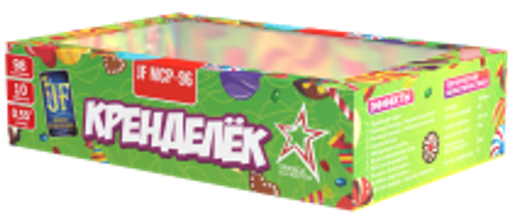 Салют Кренделек 96 залпов 0.3-0.5 калибр JF MCP-96 Joker