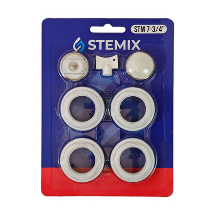 Комплект пробок на радиатор 3/4" STEMIX (без кронштейнов)