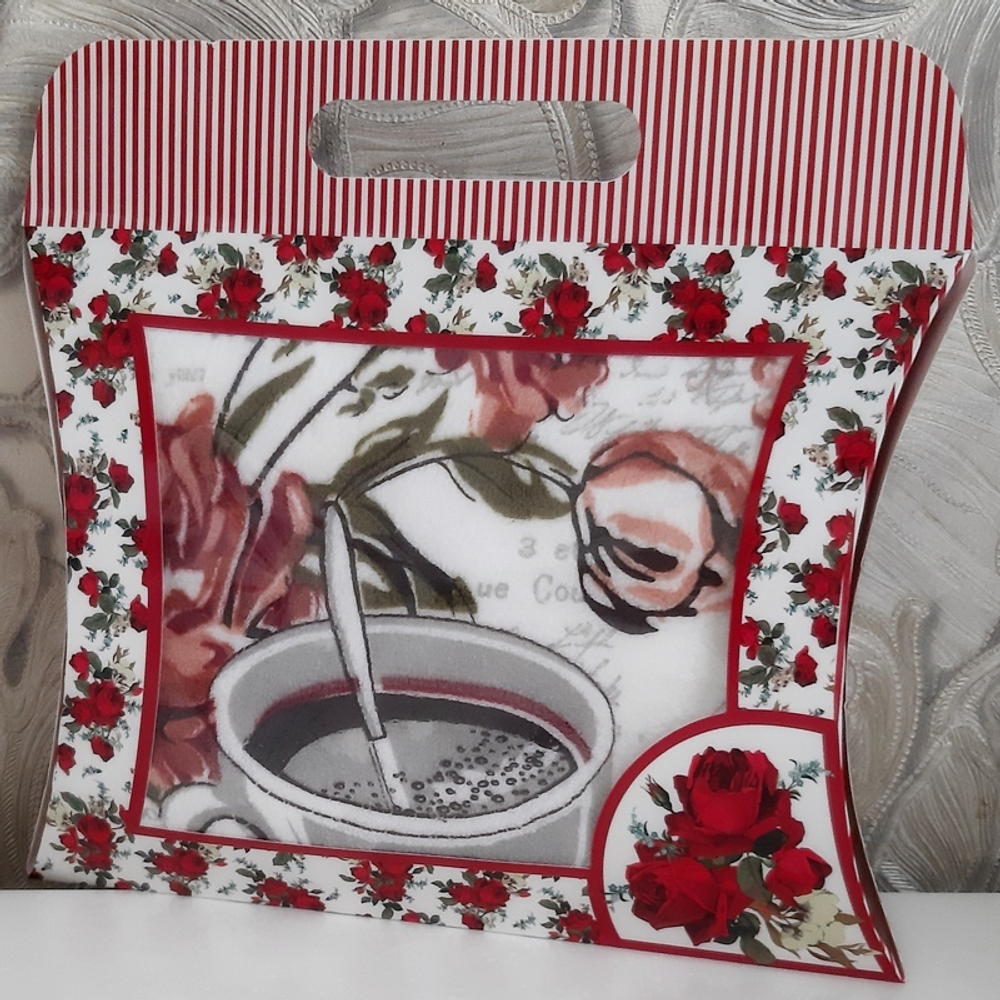 Полотенце микрофибра, 35*75 см, Китай, в подарочной упаковке.