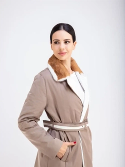 Пальто демисезонное длинное Турция