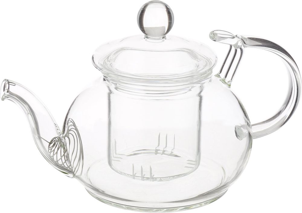 Чайник стекл завар 0,80л жаропроч фильтр Vitax VX-3207