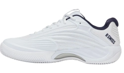 Мужские кроссовки теннисные K-Swiss Hypercourt Express 3 Clay - white/peacoat/silver