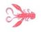 Твистеры съедобные LJ Pro Series ROCK CRAW 2.0in (5,1 см), цв. 016, 10 шт.