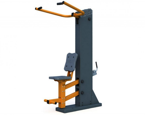 Уличный тренажёр Вертикальная тяга с изменяемой нагрузкой