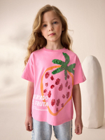 Футболка для девочки Next AG5-730, Розовый