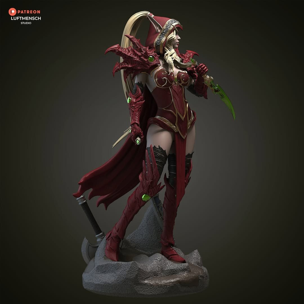 Фигурка Валира Сангвинар варкрафт Valeera Sanguinar warcraft