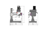 Радиально-сверлильный станок OPTIdrill RD3 (380В)