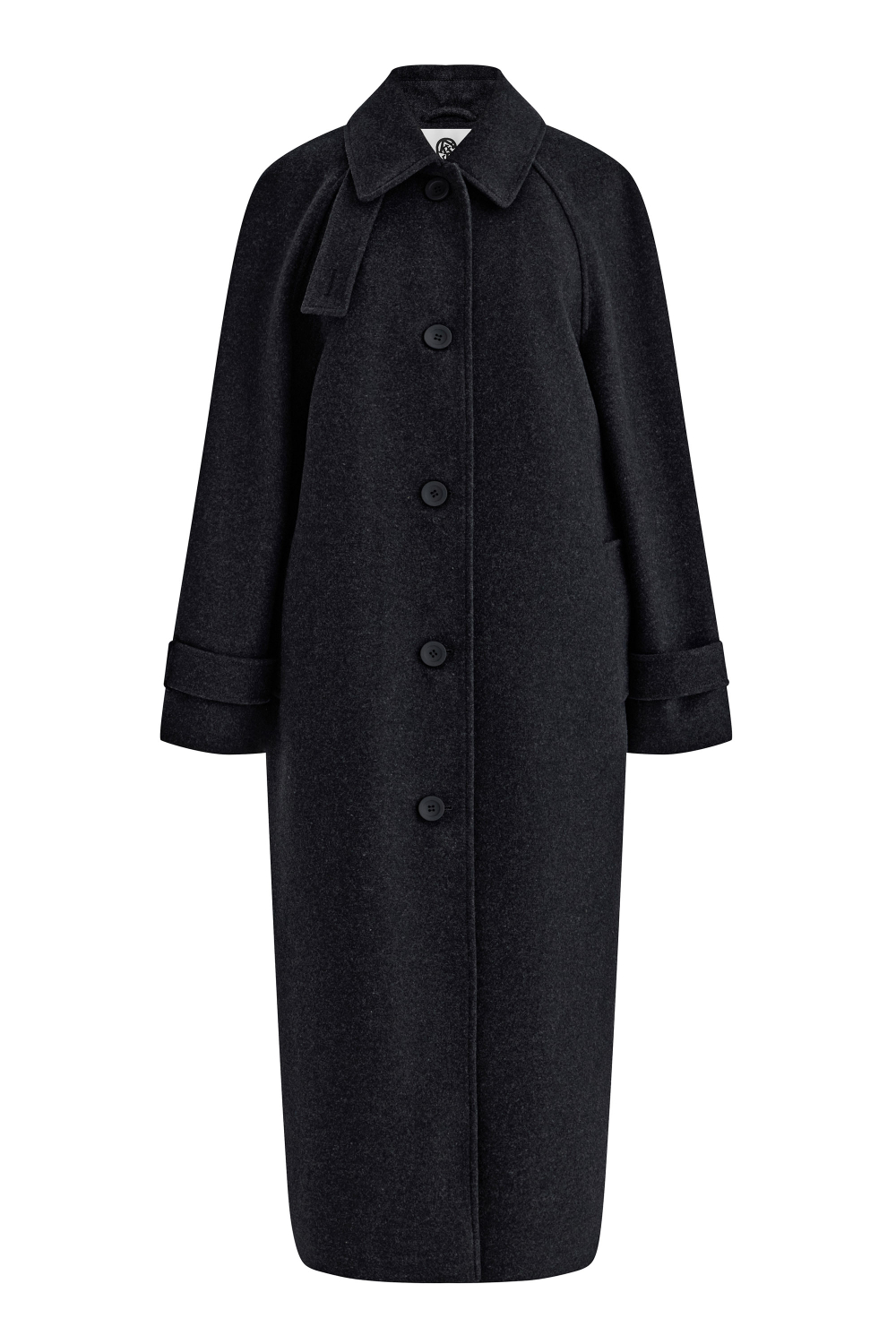 Пальто «Туман» из шерсти и кашемира