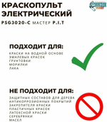 Краскораспылитель P.I.T PSG3020-C МАСТЕР 550Вт,700мл/мин,емкость 800мл